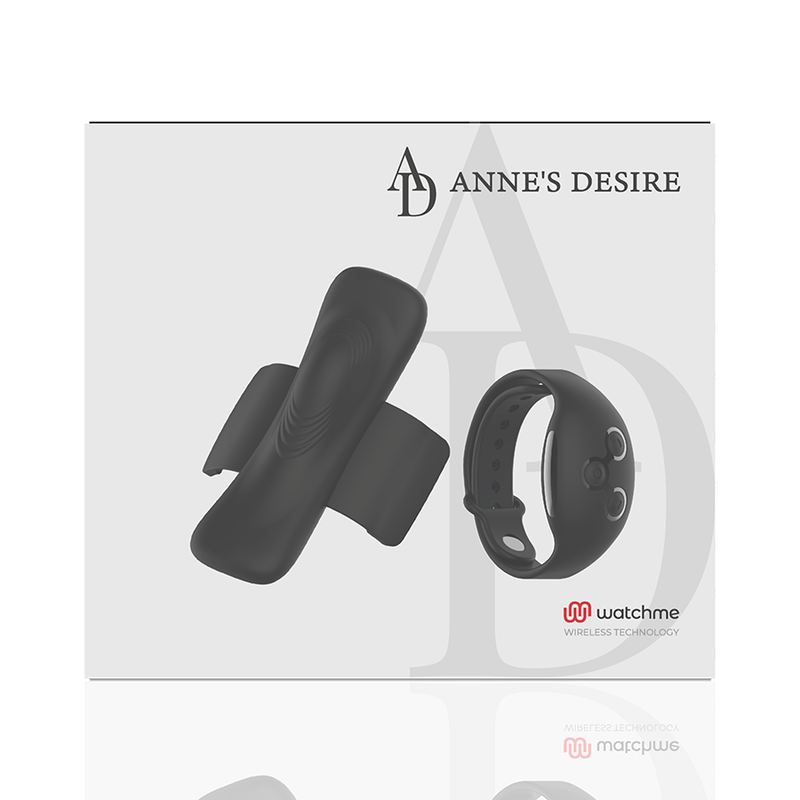 ANNE'S DESIRE - CALCINHA PRAZER TECNOLOG A WATCHME BLACK