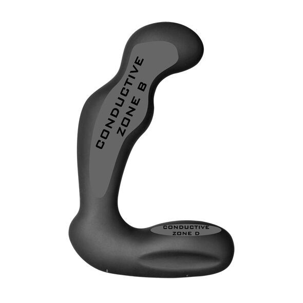 ELECTRASTIM - SIRIUS SILICONE BLACK MASSAGADOR DE PRÓSTATA