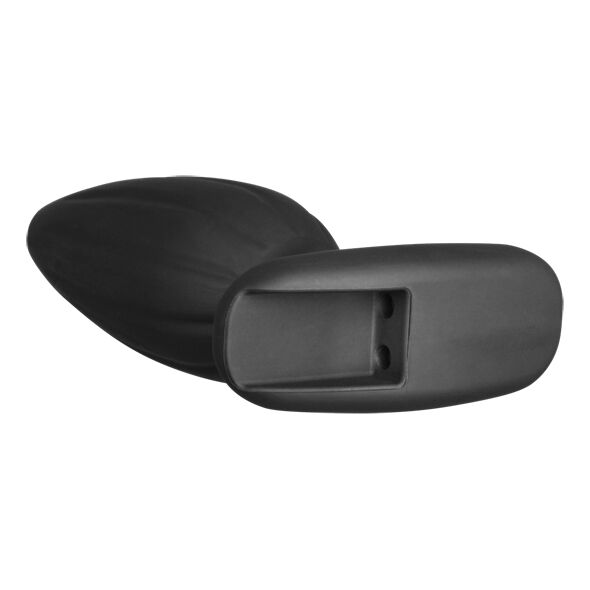 ELECTRASTIM - SILICONE PRETO ROCKER BUTT PLUG MÉDIO