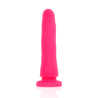 DELTA CLUB - BRINQUEDOS DILDO ROSA SILICONE MÉDICO 17 CM -O- 3 CM