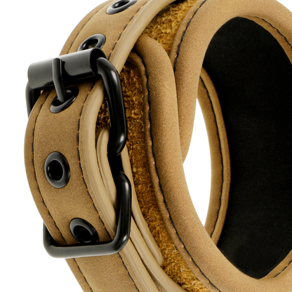 FETISH SUBMISSIVE ORIGEN - ALGEMAS DE COURO VEGANAS COM FORRO DE NEOPRENE