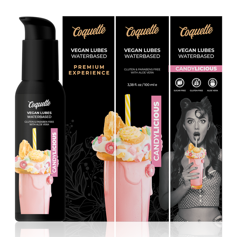 COQUETTE CHIC DESIRE - PREMIUM EXPERIENCE 100ML LUBRIFICANTES VEGANOS CANDYLICIOUS