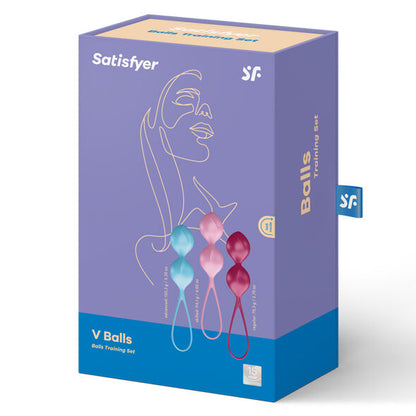 SATISFYER - LOVEBALLS CONJUNTO DE TREINAMENTO 2