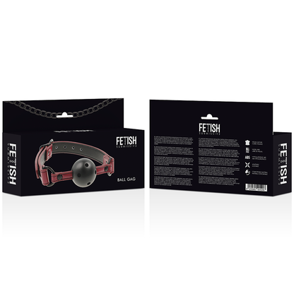 FETICHE SUBMISSIVO QUARTO ESCURO - MORDAÇA RESPIRÁVEL