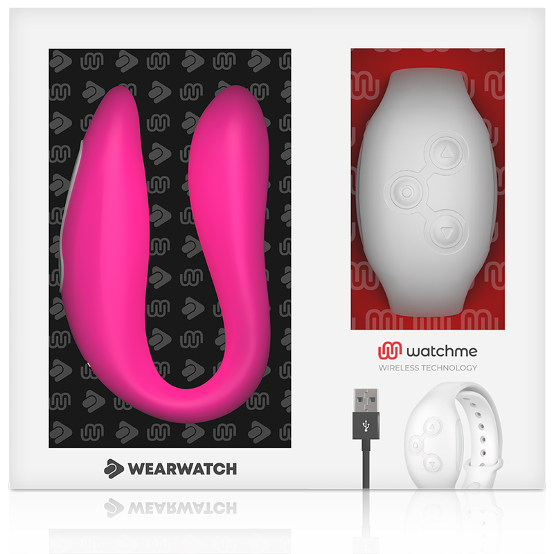 WEARWATCH - WATCHME DUAL TECHNOLOGY VIBRATOR PINK / SCHNEE