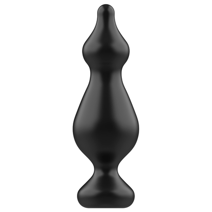 ADDICTED TOYS - PLUG SEXUAL ANAL 13,6 CM PRETO