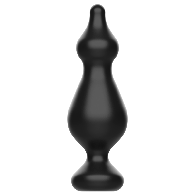 ADDICTED TOYS - PLUG SEXUAL ANAL 13,6 CM PRETO